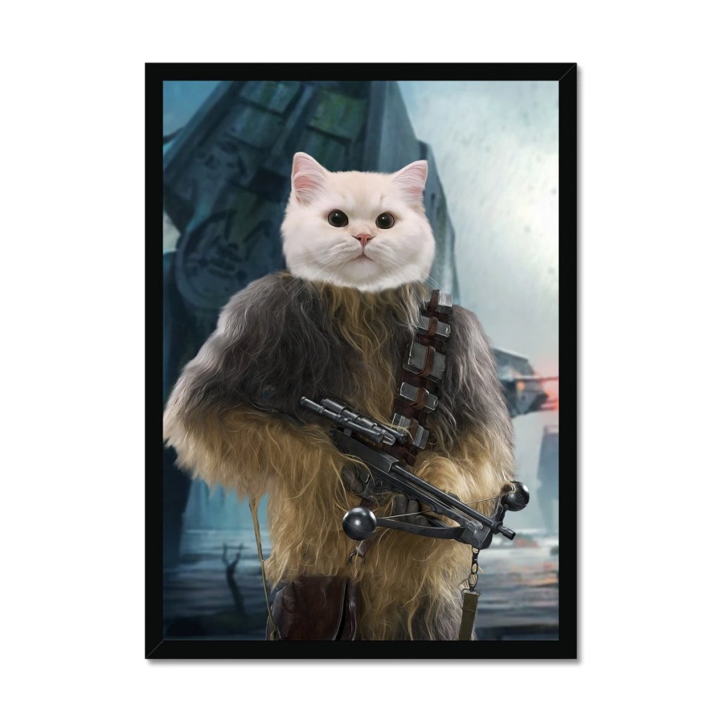 The Chewbacca (Star Wars Inspired): Custom Pet Portrait - Paw & Glory - Dog Portraits - Pet Portraits