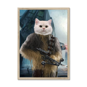 The Chewbacca (Star Wars Inspired): Custom Pet Portrait - Paw & Glory - Dog Portraits - Pet Portraits