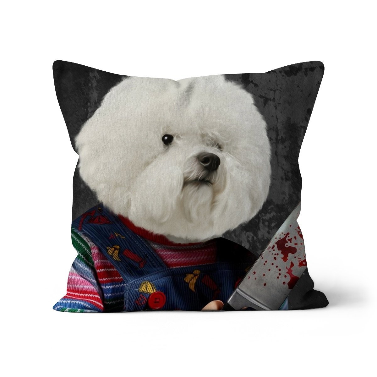 The Chuckie: Custom Pet Pillow - Paw & Glory - Dog Portraits - Pet Portraits