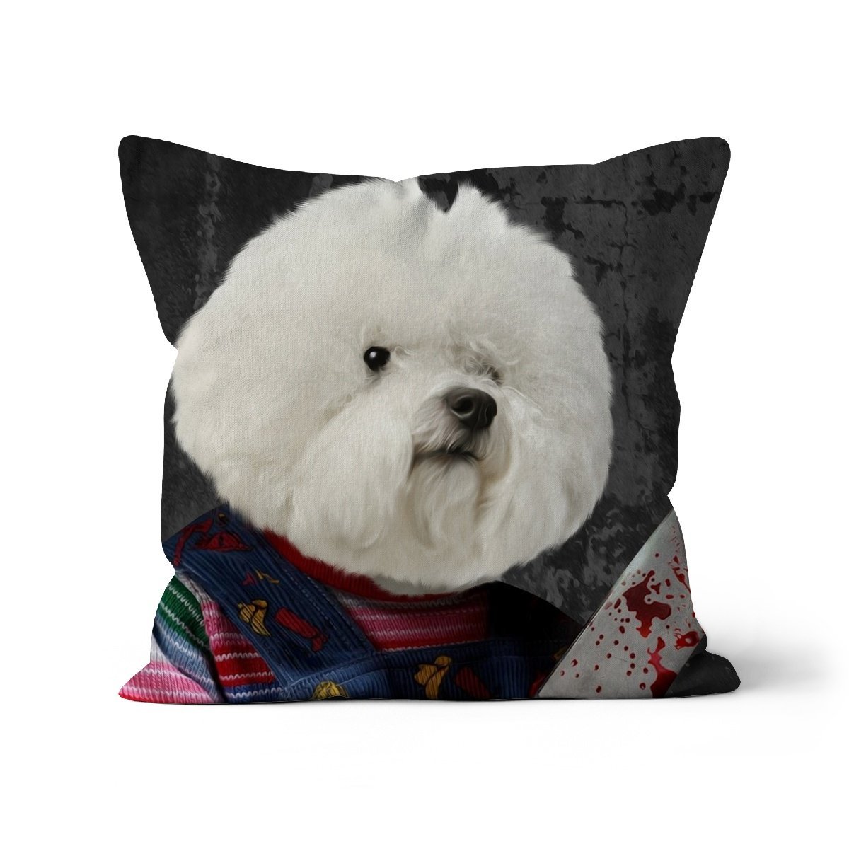 The Chuckie: Custom Pet Pillow - Paw & Glory - Dog Portraits - Pet Portraits