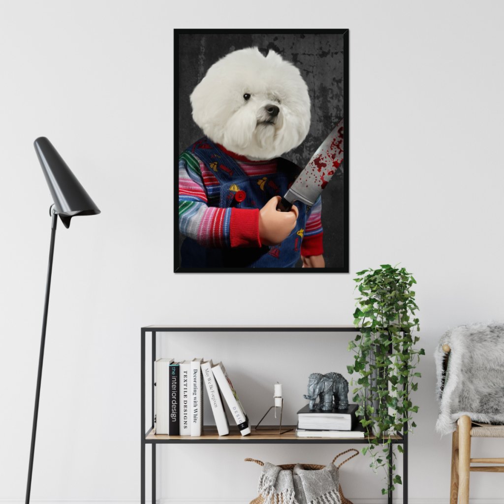 The Chuckie: Custom Pet Portrait - Paw & Glory - Dog Portraits - Pet Portraits