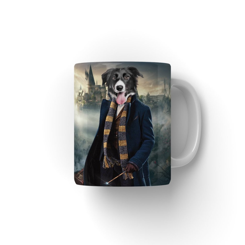 The Clever Wizard (Harry Potter Inspired): Custom Pet Coffee Mug - Paw & Glory - Dog Portraits - Pet Portraits