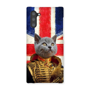 The Colonel British Flag Edition: Custom Pet Phone Case - Paw & Glory - Dog Portraits - Pet Portraits
