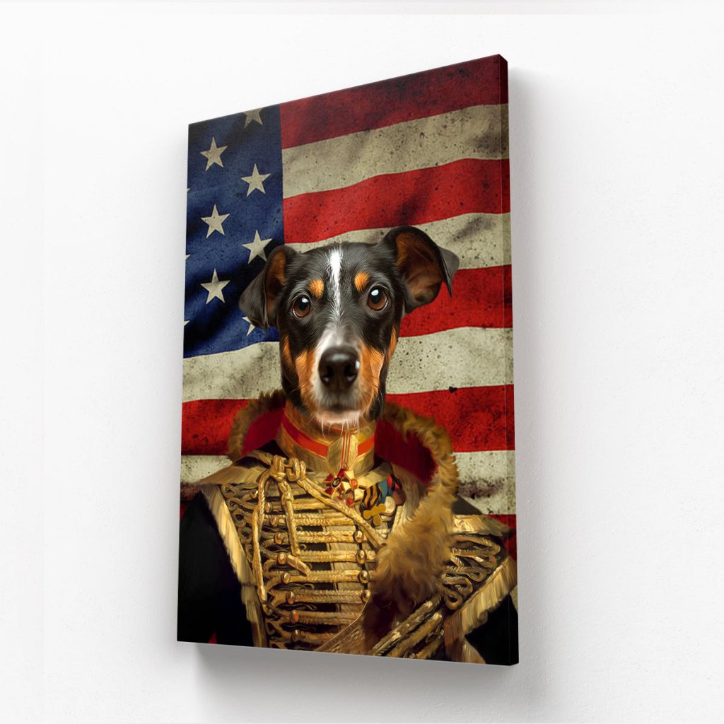 The Queen - USA FLAG EDITION - Custom Pet Canvas- CAN71 newest