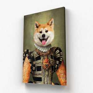 The Consort: Custom Pet Canvas - Paw & Glory - Dog Portraits - Pet Portraits