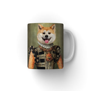 The Consort: Custom Pet Coffee Mug - Paw & Glory - Dog Portraits - Pet Portraits