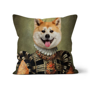 The Consort: Custom Pet Pillow - Paw & Glory - Dog Portraits - Pet Portraits