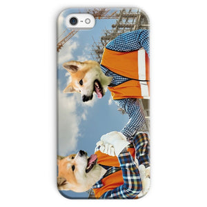 The Construction Workmates: Custom Pet Phone Case - Paw & Glory - Dog Portraits - Pet Portraits