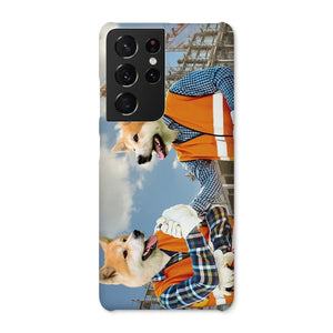 The Construction Workmates: Custom Pet Phone Case - Paw & Glory - Dog Portraits - Pet Portraits