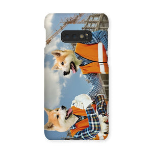 The Construction Workmates: Custom Pet Phone Case - Paw & Glory - Dog Portraits - Pet Portraits