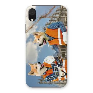 The Construction Workmates: Custom Pet Phone Case - Paw & Glory - Dog Portraits - Pet Portraits