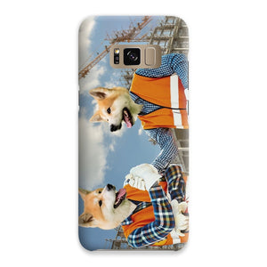 The Construction Workmates: Custom Pet Phone Case - Paw & Glory - Dog Portraits - Pet Portraits