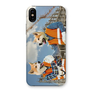 The Construction Workmates: Custom Pet Phone Case - Paw & Glory - Dog Portraits - Pet Portraits