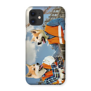 The Construction Workmates: Custom Pet Phone Case - Paw & Glory - Dog Portraits - Pet Portraits