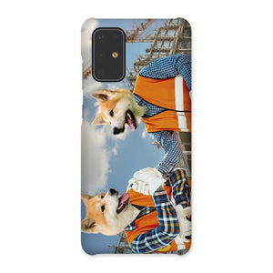 The Construction Workmates: Custom Pet Phone Case - Paw & Glory - Dog Portraits - Pet Portraits