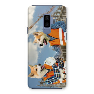 The Construction Workmates: Custom Pet Phone Case - Paw & Glory - Dog Portraits - Pet Portraits