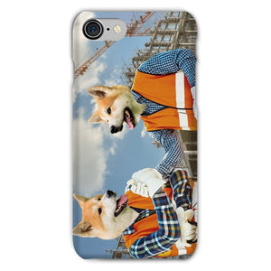 The Construction Workmates: Custom Pet Phone Case - Paw & Glory - Dog Portraits - Pet Portraits