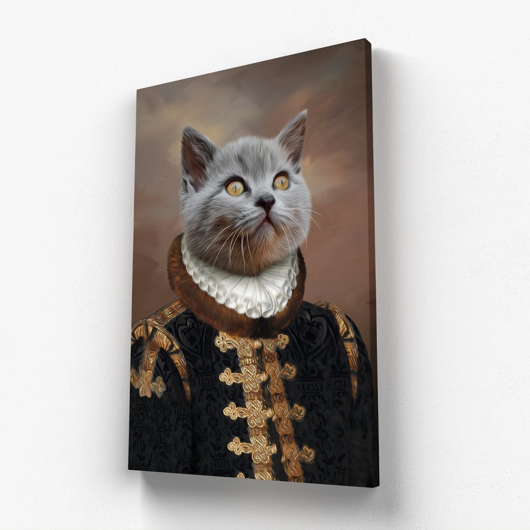 The Count: Custom Pet Canvas