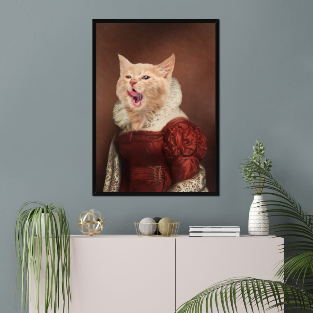 The Countryside Girl: Custom Pet Portrait - Paw & Glory - Dog Portraits - Pet Portraits