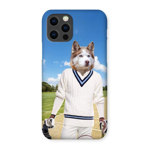 The Cricket Prodigy: Custom Pet Phone Case - Paw & Glory - Dog Portraits - Pet Portraits