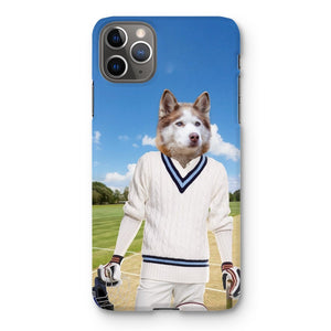 The Cricket Prodigy: Custom Pet Phone Case - Paw & Glory - Dog Portraits - Pet Portraits