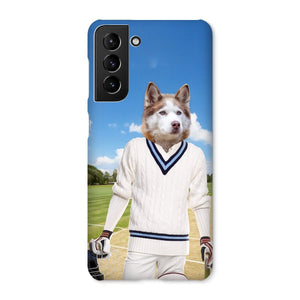 The Cricket Prodigy: Custom Pet Phone Case - Paw & Glory - Dog Portraits - Pet Portraits