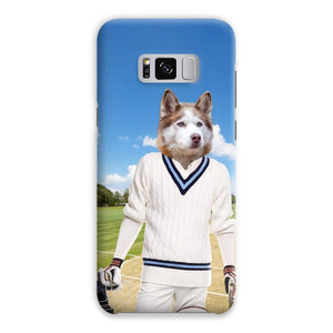 The Cricket Prodigy: Custom Pet Phone Case - Paw & Glory - Dog Portraits - Pet Portraits