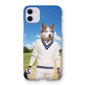 The Cricket Prodigy: Custom Pet Phone Case - Paw & Glory - Dog Portraits - Pet Portraits