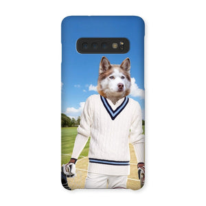 The Cricket Prodigy: Custom Pet Phone Case - Paw & Glory - Dog Portraits - Pet Portraits