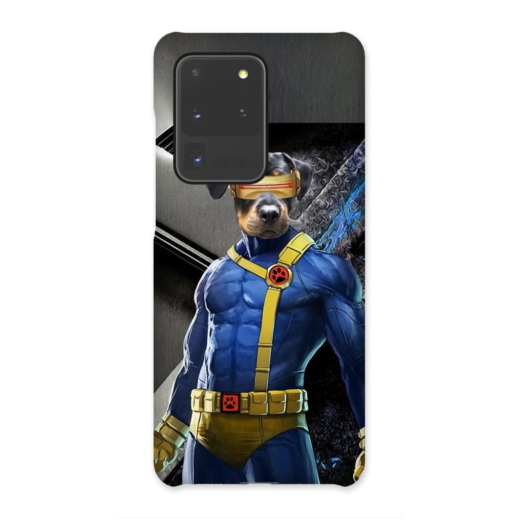 The Cyclops: Custom Pet Phone Case - Paw & Glory - Dog Portraits - Pet Portraits