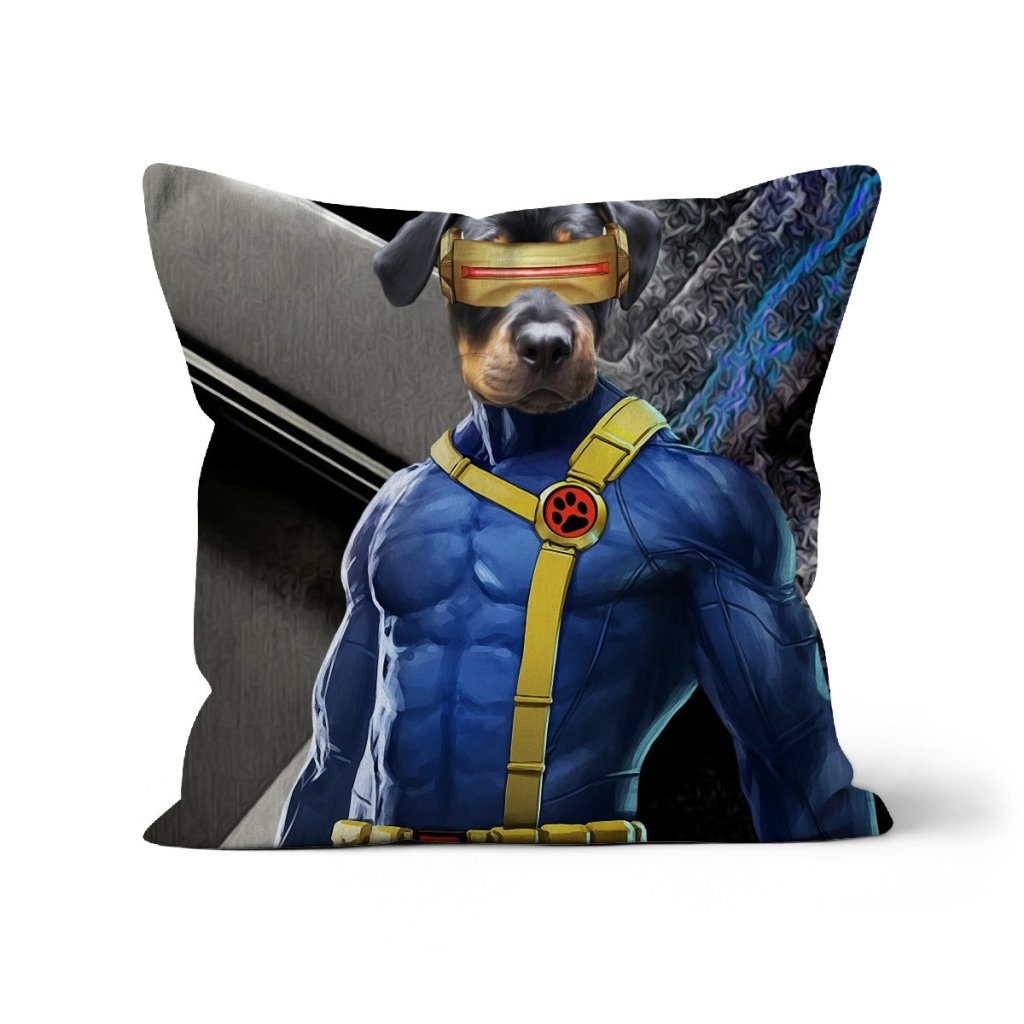 The Cyclops: Custom Pet Pillow - Paw & Glory - Dog Portraits - Pet Portraits