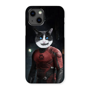 The Dare Devil: Custom Pet Phone Case - Paw & Glory - Dog Portraits - Pet Portraits