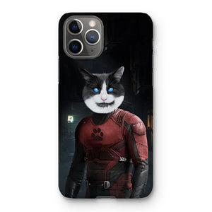 The Dare Devil: Custom Pet Phone Case - Paw & Glory - Dog Portraits - Pet Portraits