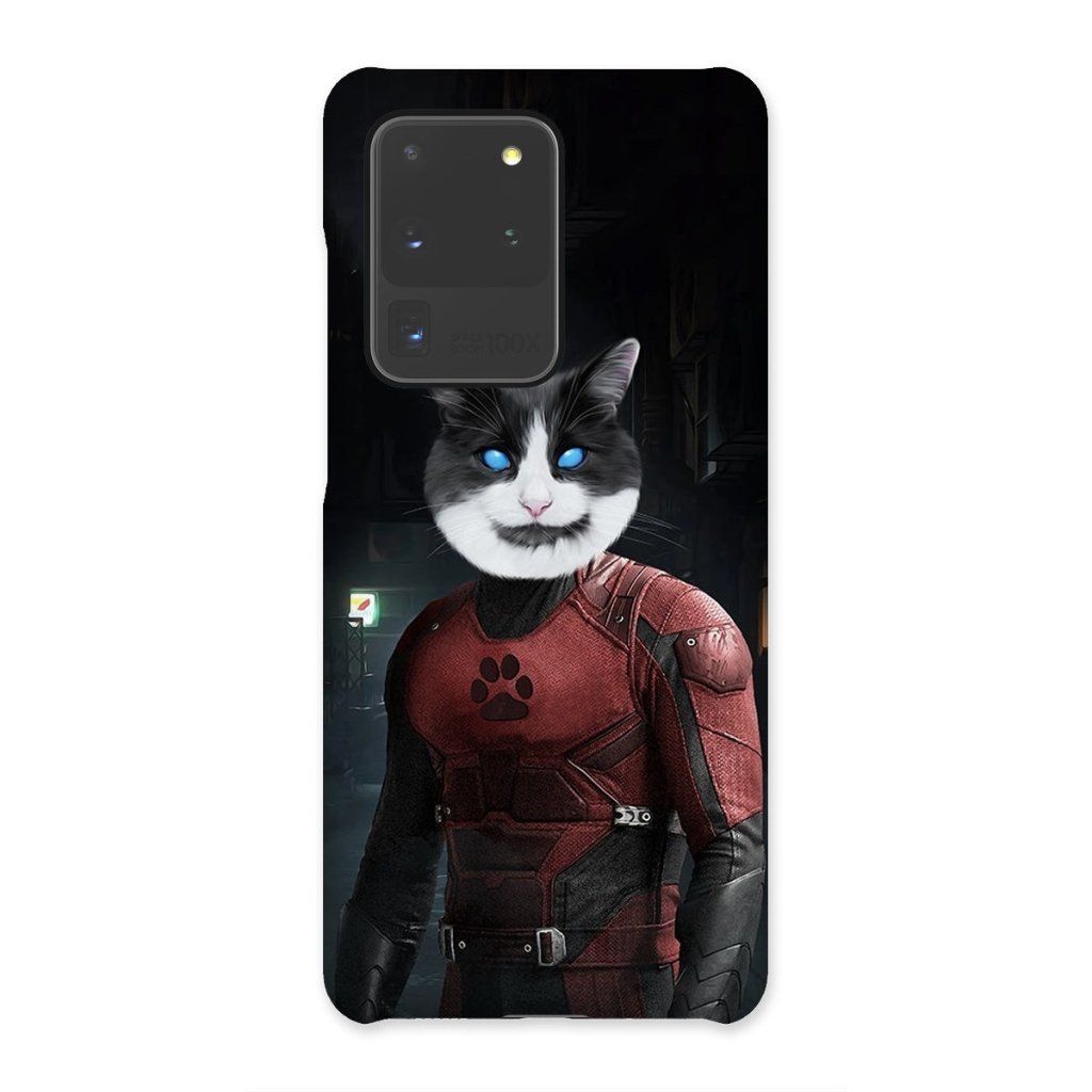 The Dare Devil: Custom Pet Phone Case - Paw & Glory - Dog Portraits - Pet Portraits