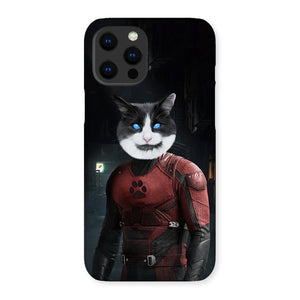 The Dare Devil: Custom Pet Phone Case - Paw & Glory - Dog Portraits - Pet Portraits