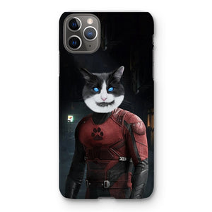 The Dare Devil: Custom Pet Phone Case - Paw & Glory - Dog Portraits - Pet Portraits