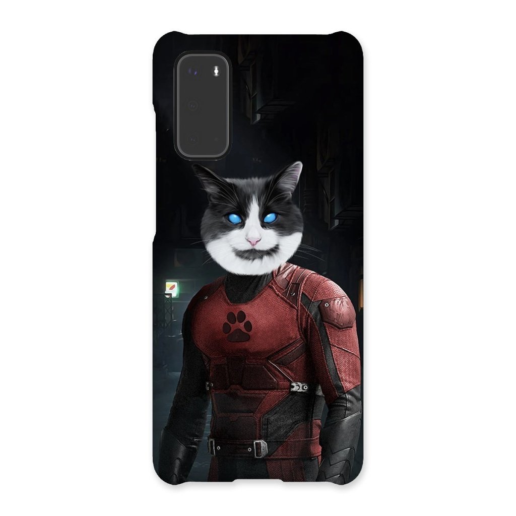 The Dare Devil: Custom Pet Phone Case - Paw & Glory - Dog Portraits - Pet Portraits