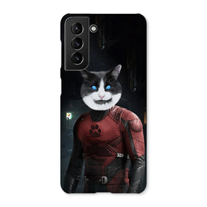 The Dare Devil: Custom Pet Phone Case - Paw & Glory - Dog Portraits - Pet Portraits