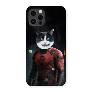 The Dare Devil: Custom Pet Phone Case - Paw & Glory - Dog Portraits - Pet Portraits