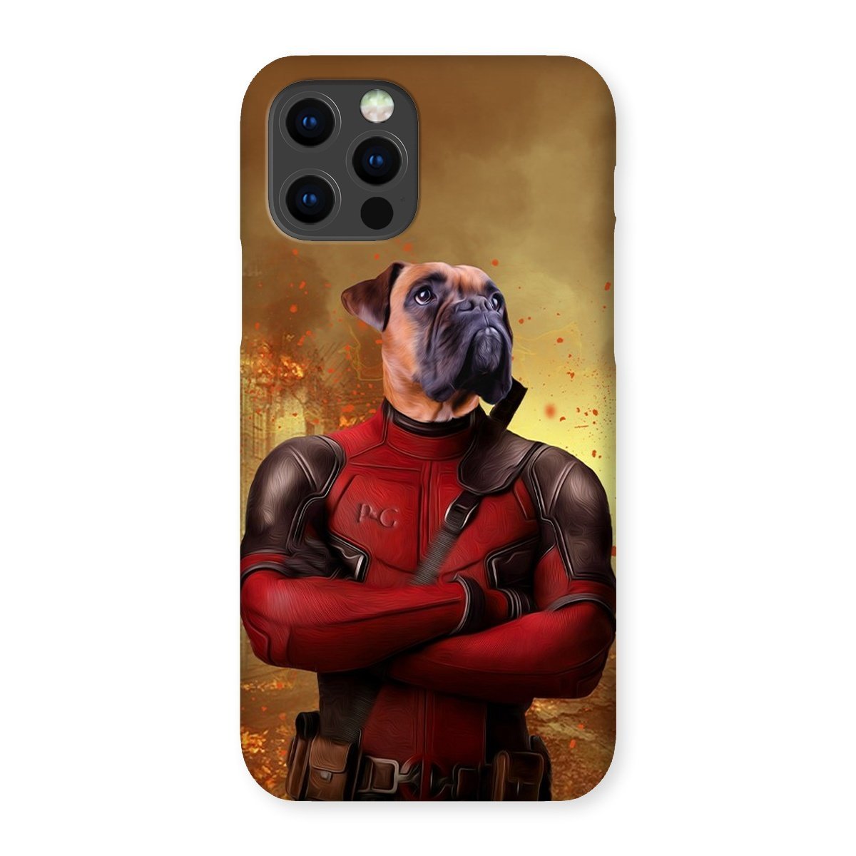 The Deadpawl: Custom Pet Phone Case - Paw & Glory - Dog Portraits - Pet Portraits