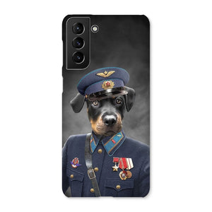 The Decorated Soldier: Custom Pet Phone Case - Paw & Glory - Dog Portraits - Pet Portraits