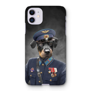 The Decorated Soldier: Custom Pet Phone Case - Paw & Glory - Dog Portraits - Pet Portraits