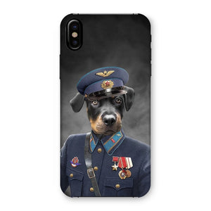 The Decorated Soldier: Custom Pet Phone Case - Paw & Glory - Dog Portraits - Pet Portraits