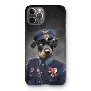 The Decorated Soldier: Custom Pet Phone Case - Paw & Glory - Dog Portraits - Pet Portraits