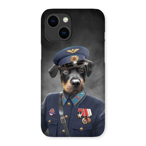 The Decorated Soldier: Custom Pet Phone Case - Paw & Glory - Dog Portraits - Pet Portraits