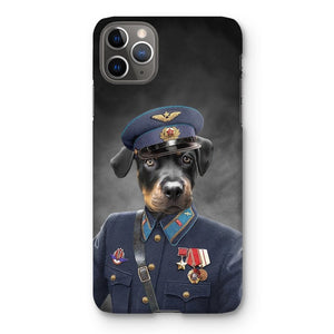 The Decorated Soldier: Custom Pet Phone Case - Paw & Glory - Dog Portraits - Pet Portraits