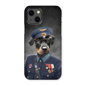 The Decorated Soldier: Custom Pet Phone Case - Paw & Glory - Dog Portraits - Pet Portraits