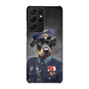 The Decorated Soldier: Custom Pet Phone Case - Paw & Glory - Dog Portraits - Pet Portraits