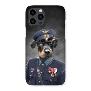 The Decorated Soldier: Custom Pet Phone Case - Paw & Glory - Dog Portraits - Pet Portraits