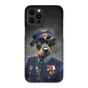 The Decorated Soldier: Custom Pet Phone Case - Paw & Glory - Dog Portraits - Pet Portraits